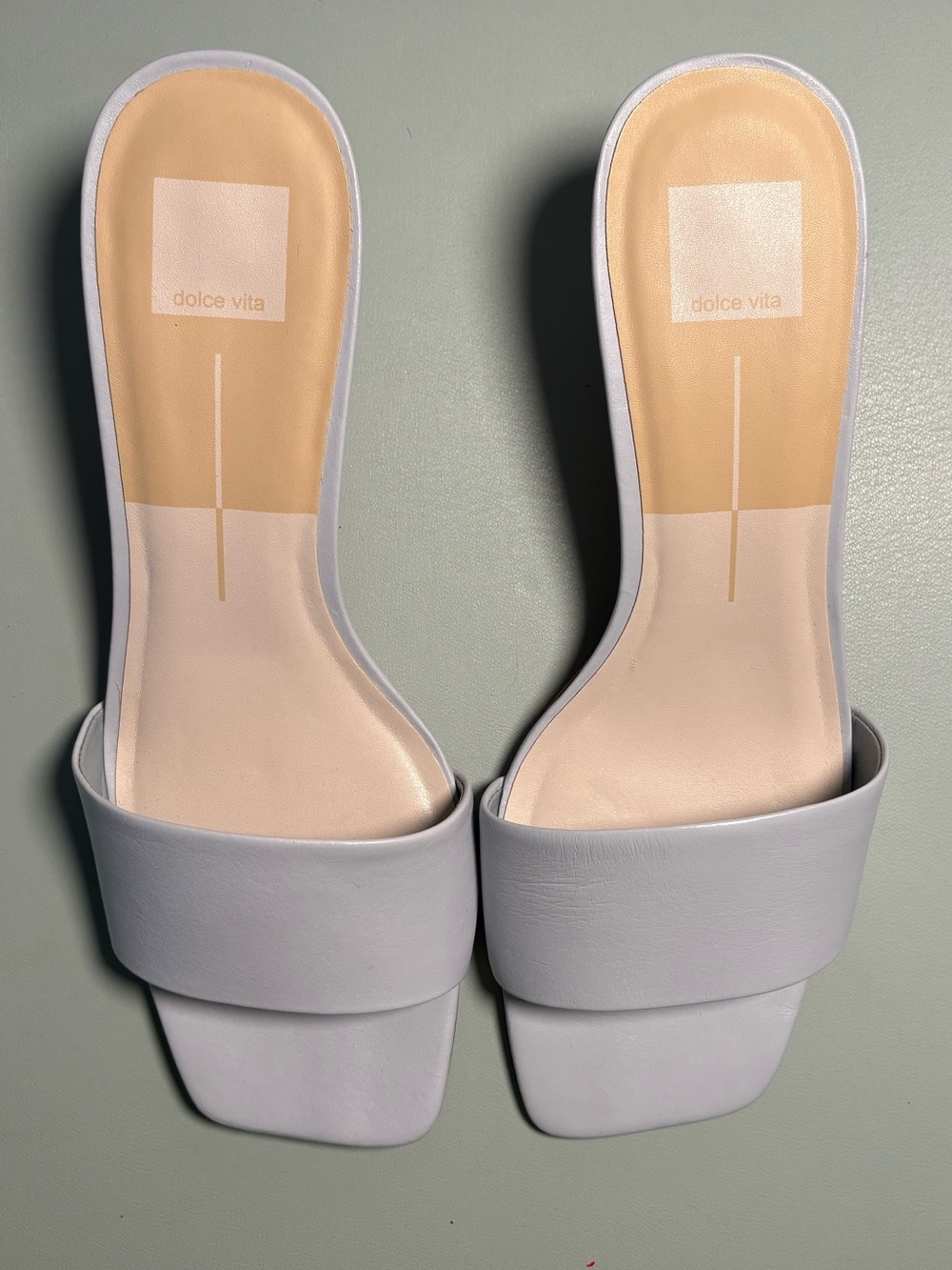 Dolce Vita REXA in Ice Blue Leather, size 10.5